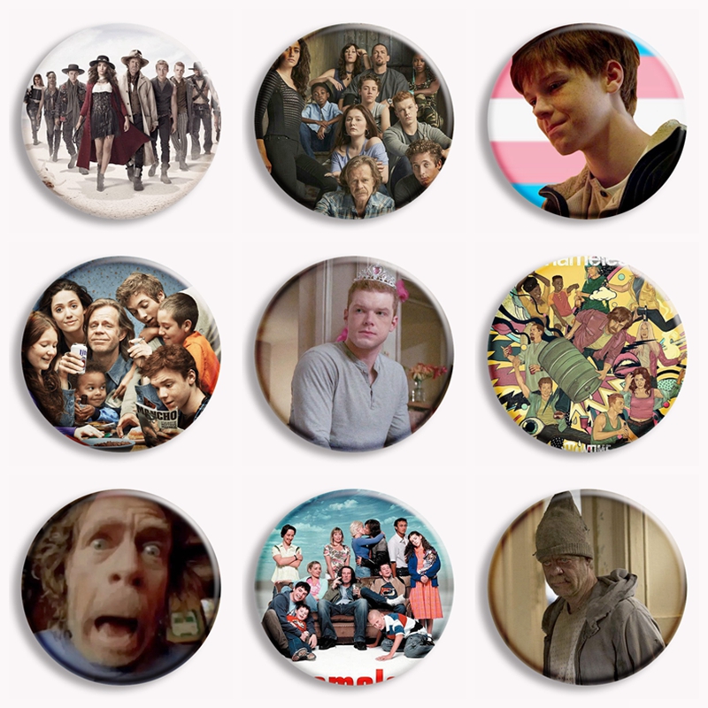 Vintage Collection Playset - Dramma americano Shameless Button Pin Vintage