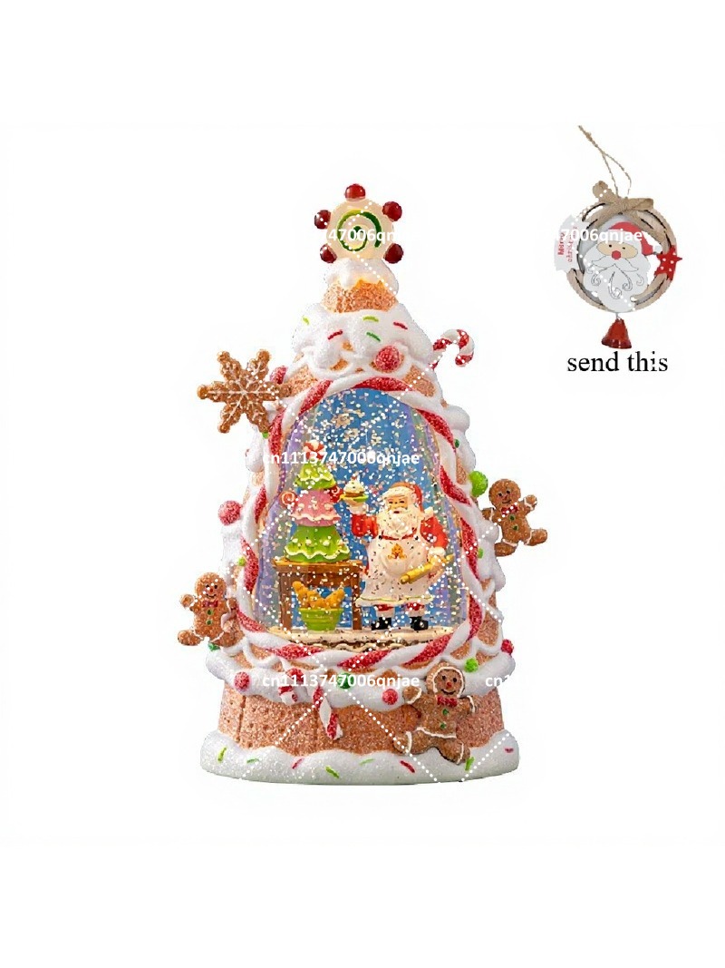 Vintage Collectible Santa - Decorazione natalizia vintage a forma di