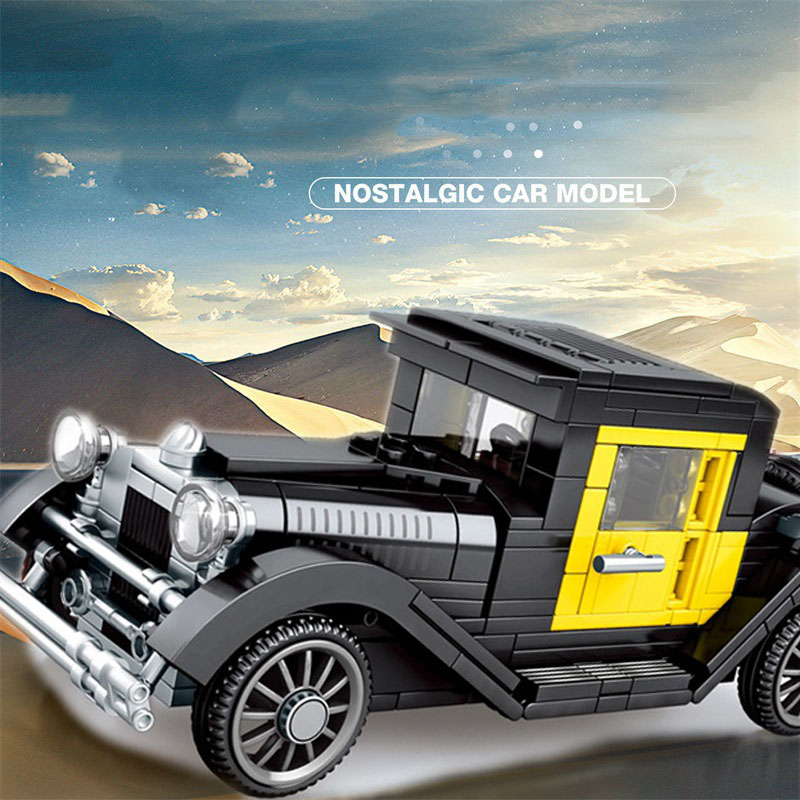 Vintage Collection Playset - 1929 Classic Vintage Car Retro Fords