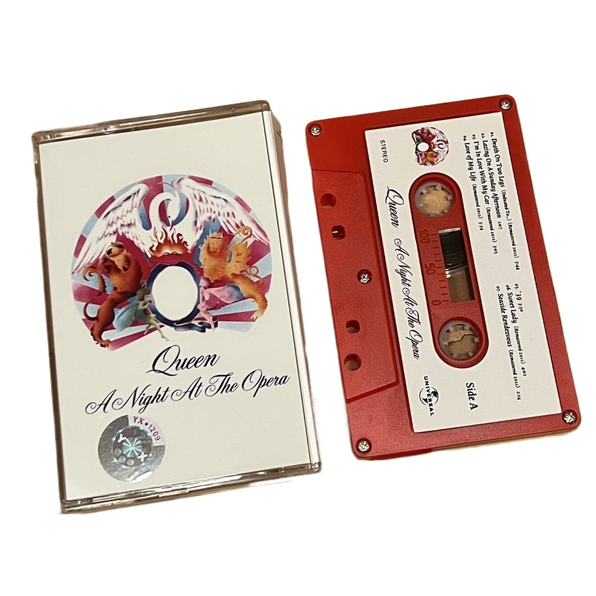 Vintage And Collectible - Cassetta Audio Rossa di Musica Rock