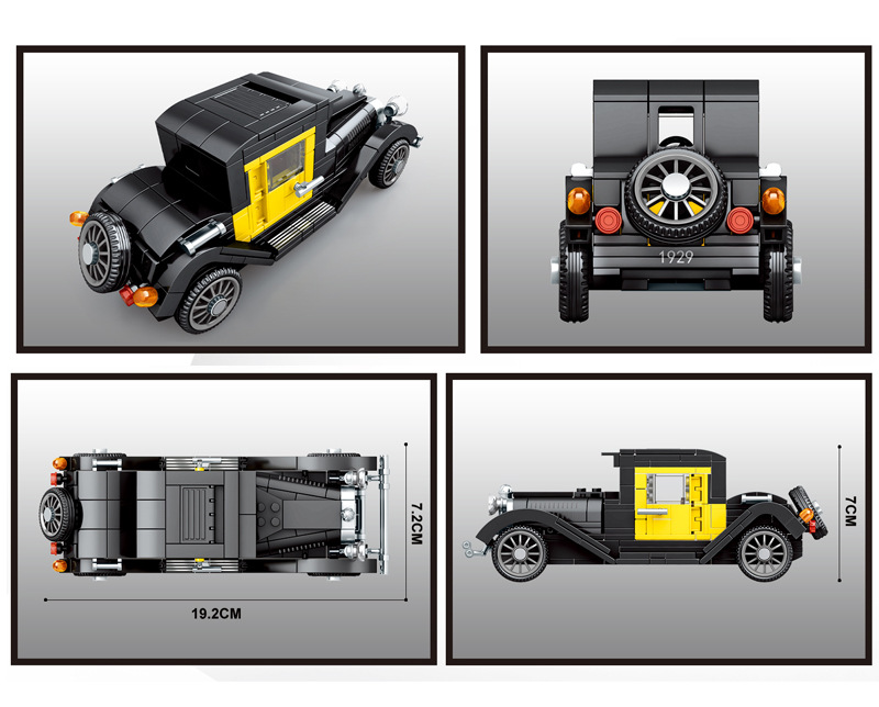 1929 Classic Vintage Car Retro - Vintage Collection Playset recensione e prezzo