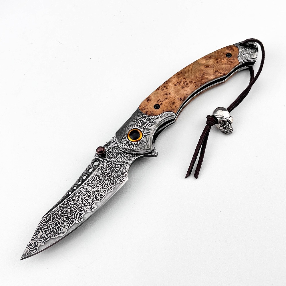Coltello Pieghevole con Motivo - Vintage Collectible Knives recensione e prezzo