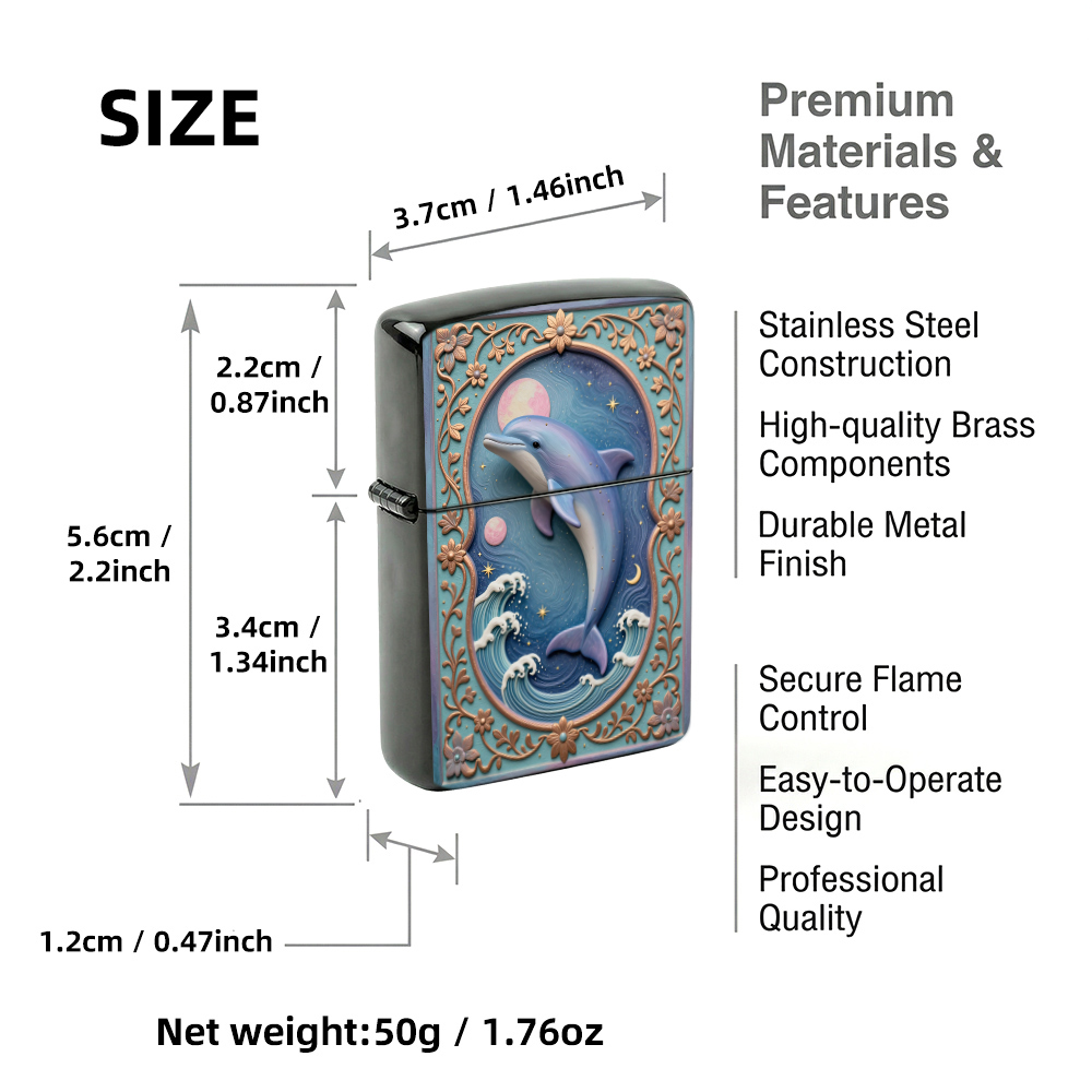Accendino Flip Top con Motivo  - Vintage Collectible Lighters recensione e prezzo