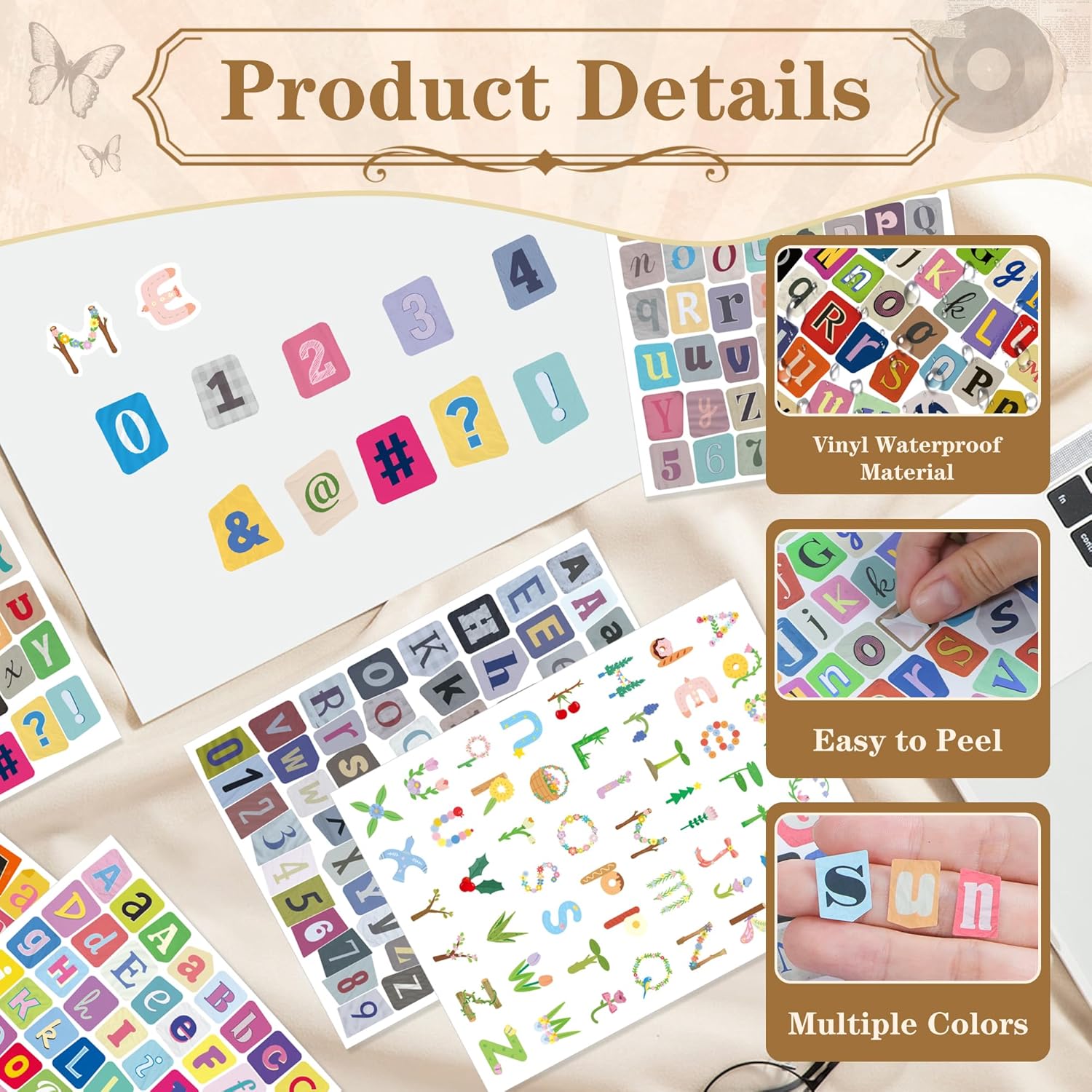 12/24 Fogli di Adesivi Vintage - Vintage Collection recensione e prezzo