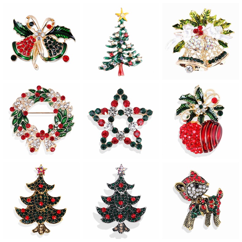 Collezione di Spille Natalizie - Vintage Collectible Santa recensione e prezzo