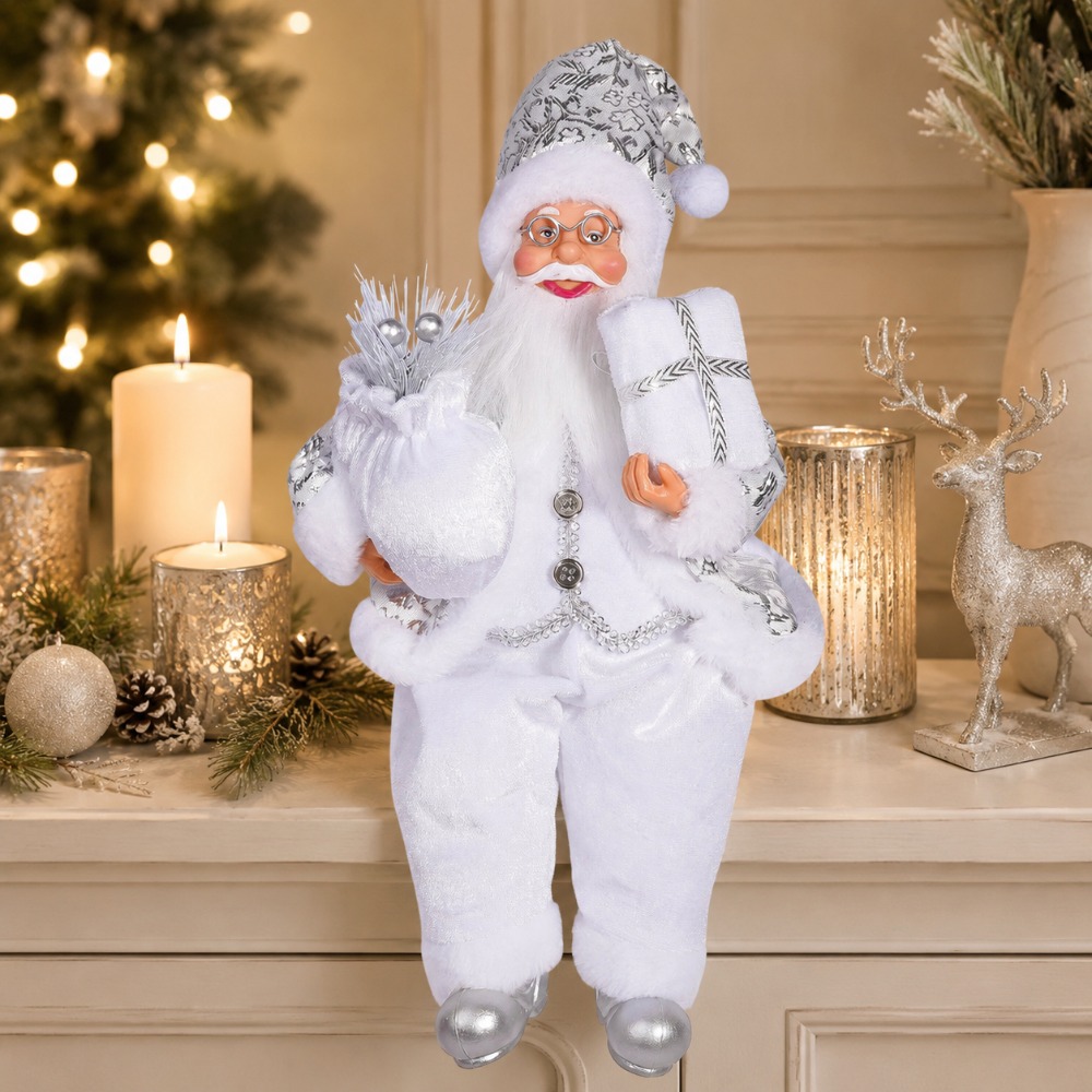 1 pezzo di articolo decorativo - Vintage Collectible Santa recensione e prezzo