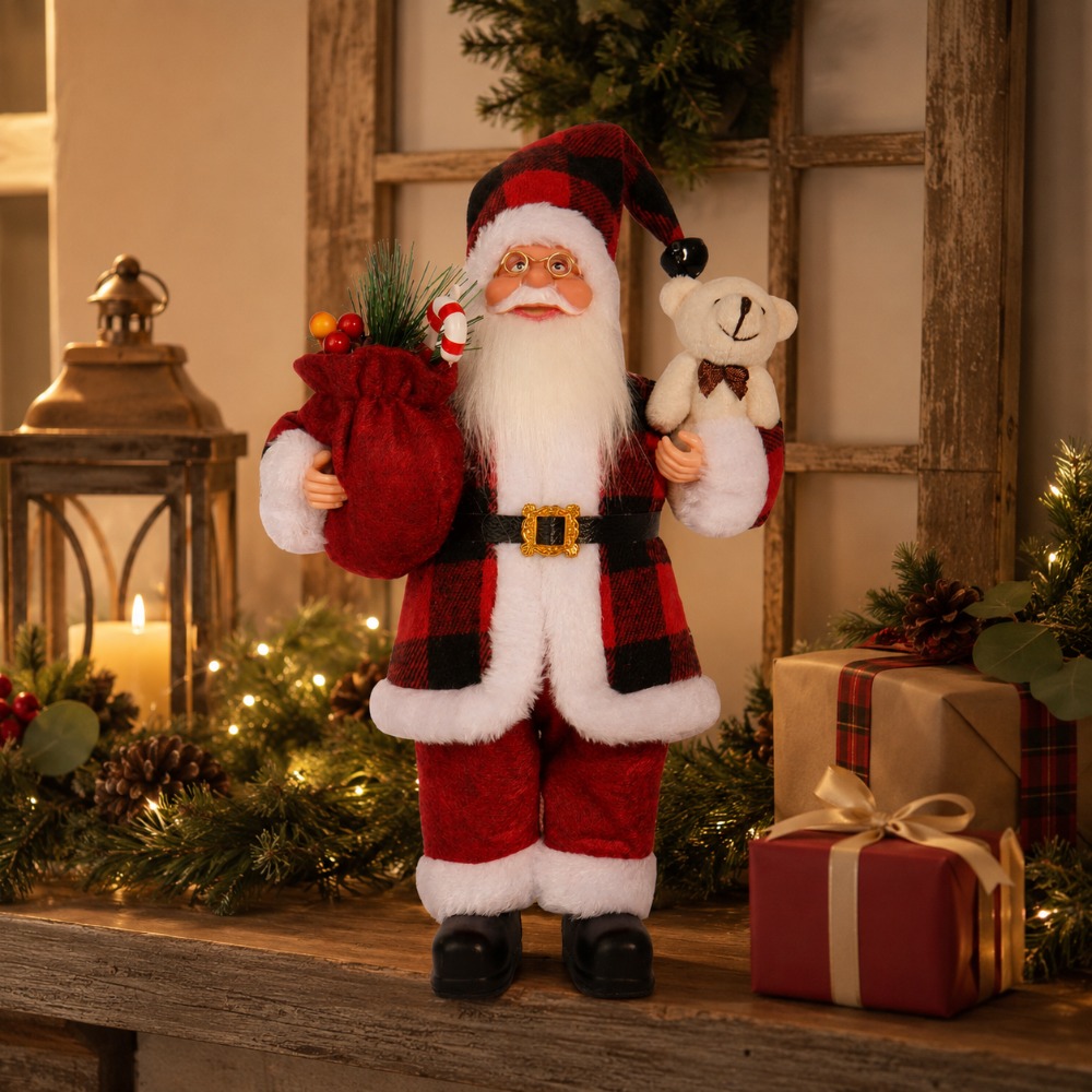 Figurina di Babbo Natale a sca - Vintage Collectible Santa recensione e prezzo