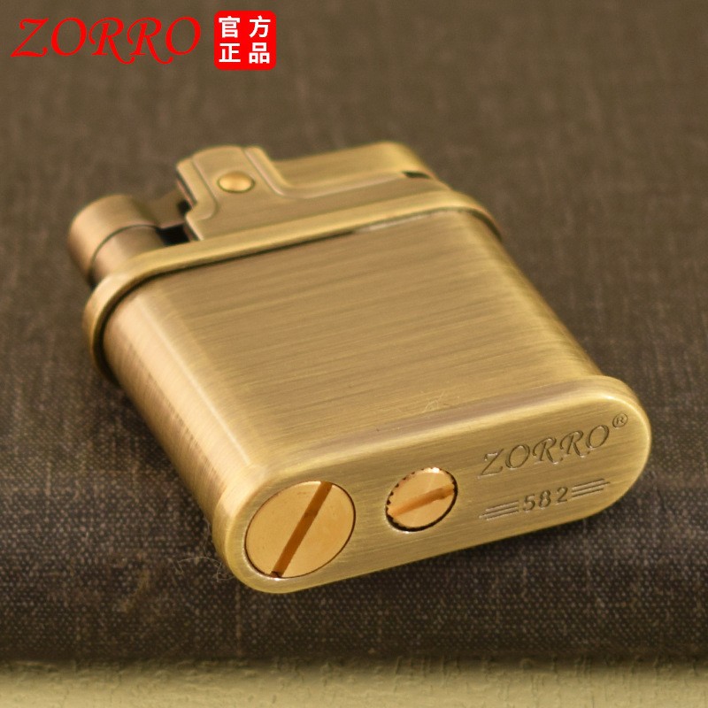 Accendino ZORRO 582 in Ottone  - Vintage Collectible Lighters recensione e prezzo