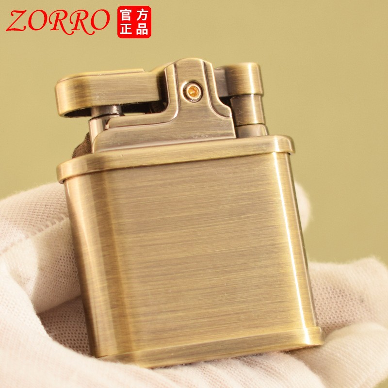 Accendino ZORRO 582 in Ottone  - Vintage Collectible Lighters recensione e prezzo