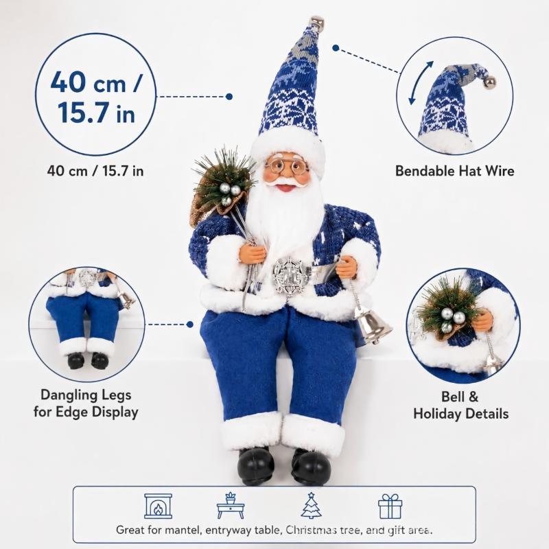 Statuetta di Babbo Natale in P - Vintage Collectible Santa recensione e prezzo